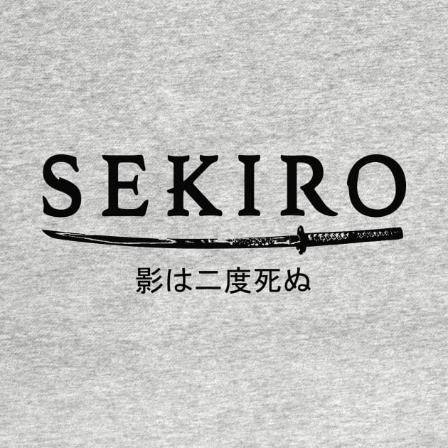 Sekiro Shadows Die Twice Kanji Shinobi Katana by StebopDesigns